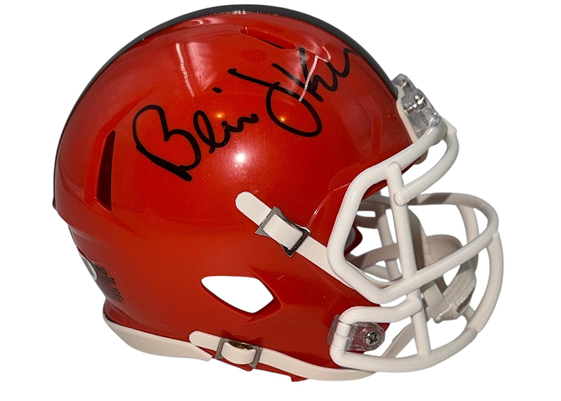 Bernie Kosar Signed Cleveland Browns Speed Mini Helmet JSA
