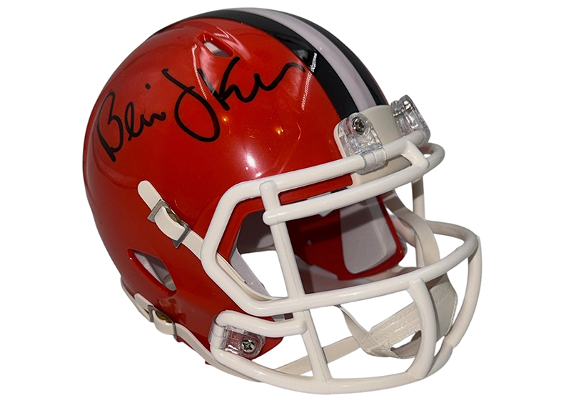 Bernie Kosar Signed Cleveland Browns Speed Mini Helmet JSA
