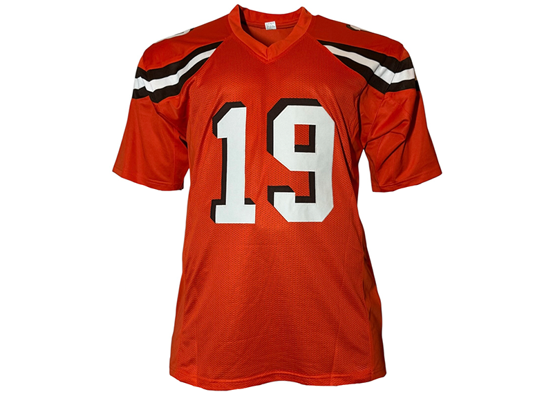 Bernie Kosar Signed Cleveland Orange Football Jersey JSA