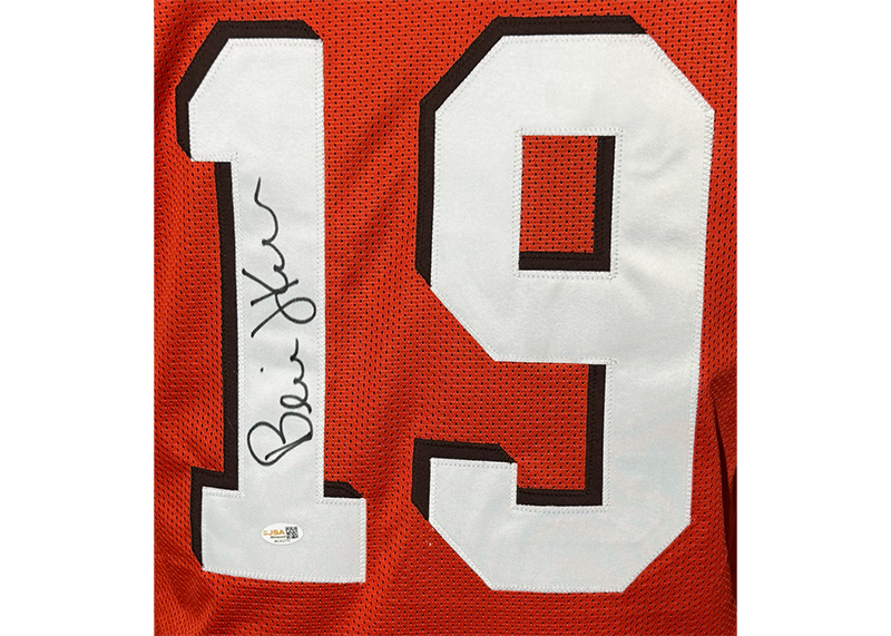 Bernie Kosar Signed Cleveland Orange Football Jersey JSA