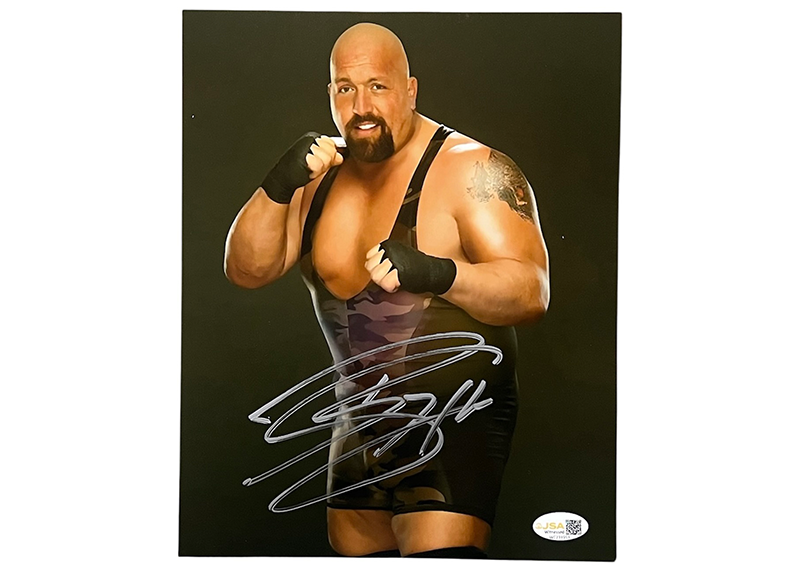 Big Show WWE Signed 8x10 Photo JSA