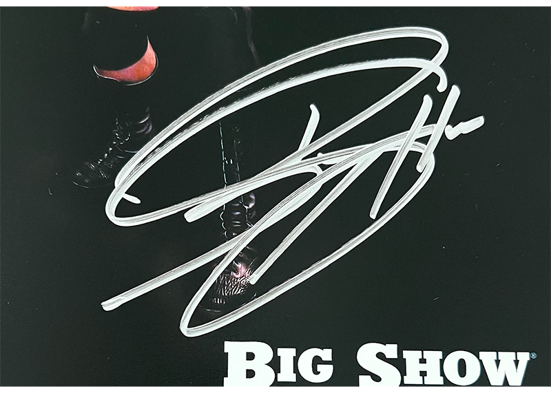 Big Show WWE Signed 8x10 Photo JSA