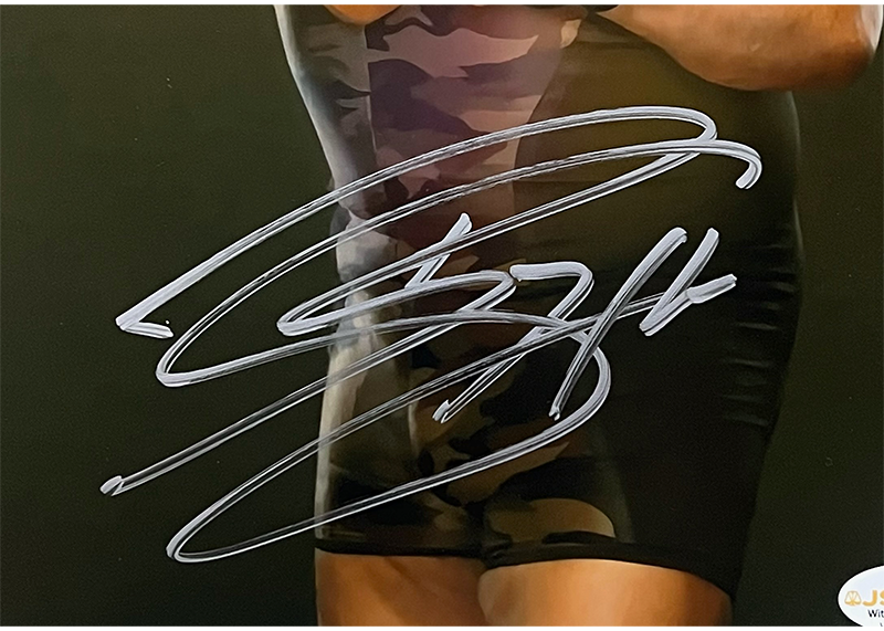 Big Show WWE Signed 8x10 Photo JSA
