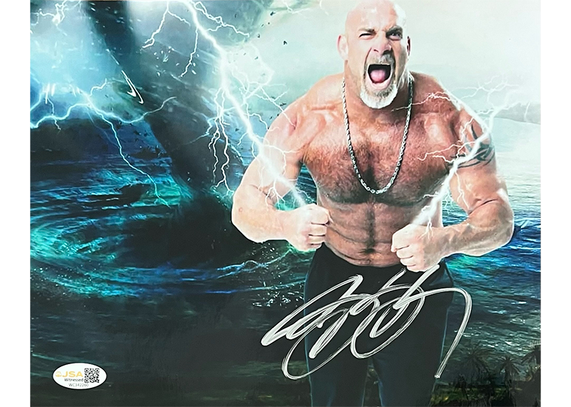 Bill Goldberg Signed Signed 8x10 Photo JSA