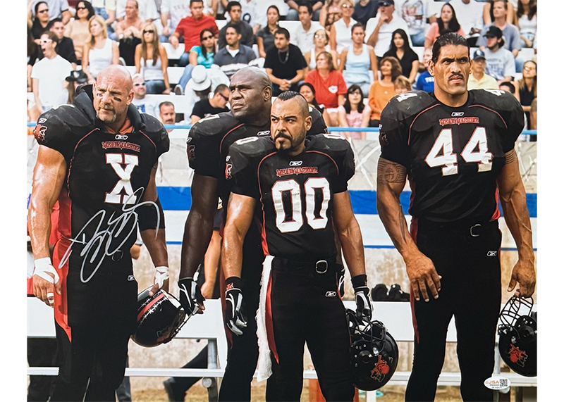 Bill Goldberg Signed "The Longest Yard" Mean Machine 16x20 Photo JSA