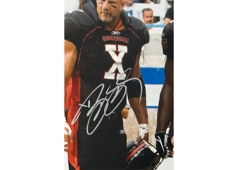 Bill Goldberg Signed "The Longest Yard" Mean Machine 16x20 Photo JSA