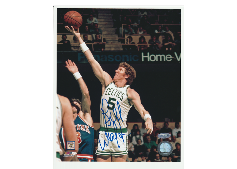 Bill Walton Boston Celtics Signed 8x10 Photo Steiner