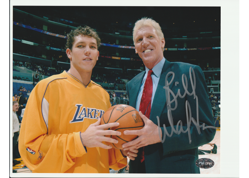 Bill Walton Boston Celtics Signed 8x10 Photo PSA