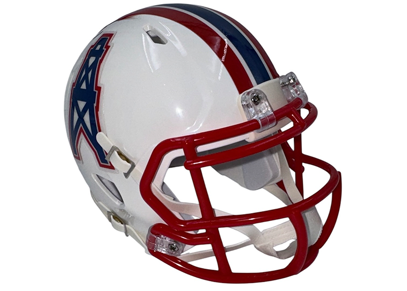 Billy "White Shoes" Johnson Signed Houston Oilers Speed Mini Helmet JSA