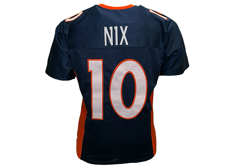 Bo Nix Unsigned Denver Navy Football Jersey