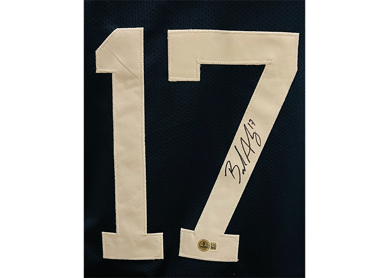 Brandon Aubrey Signed Dallas Thanksgiving Football Jersey Beckett