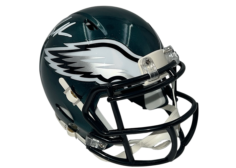 Brandon Graham Signed Philadelphia Eagles Speed Mini Football Helmet JSA