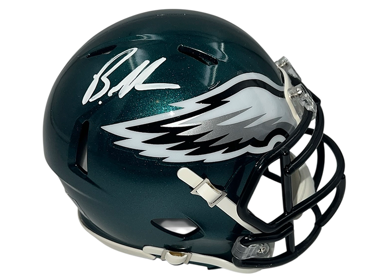 Brandon Graham Signed Philadelphia Eagles Speed Mini Football Helmet JSA