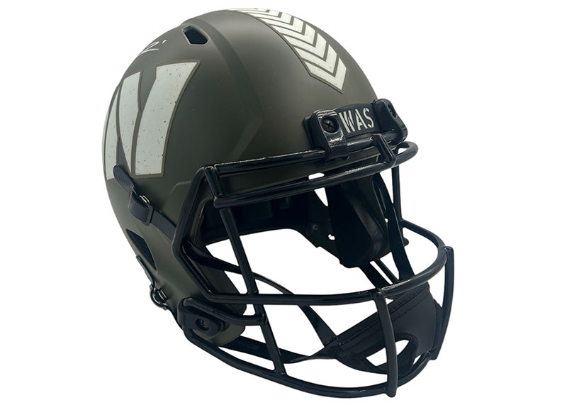 Brian Robinson Jr Signed Washington Commanders Full Size STS Football Helmet Beckett