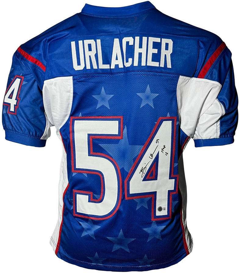 Brian Urlacher Signed Chicago Football Jersey Beckett
