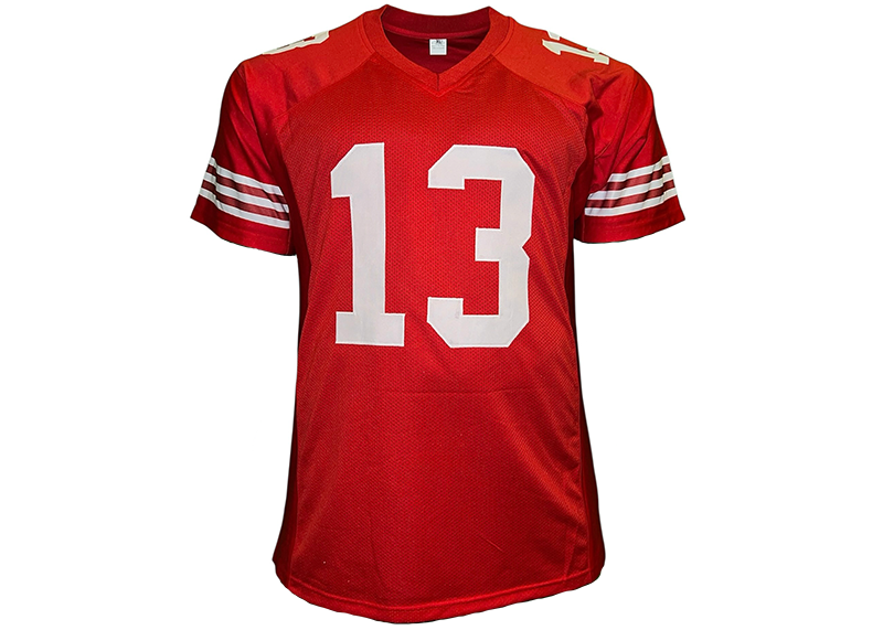 Brock Purdy Unsigned San Francisco Red Football Jersey