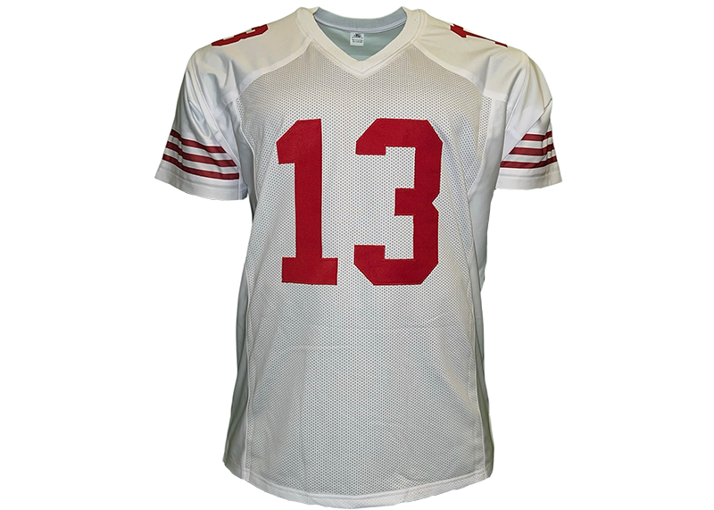 Brock Purdy Unsigned San Francisco White Football Jersey