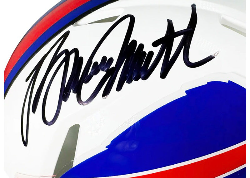 Bruce Smith Signed Buffalo Bills Speed Mini Football Helmet Beckett