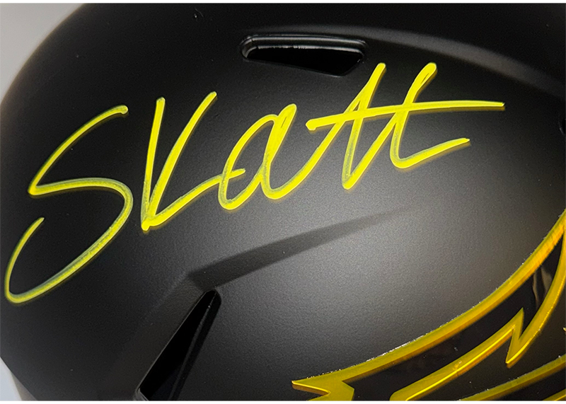 Cam Skattebo Signed Arizona State Sun Devils Speed FS Replica Helmet JSA
