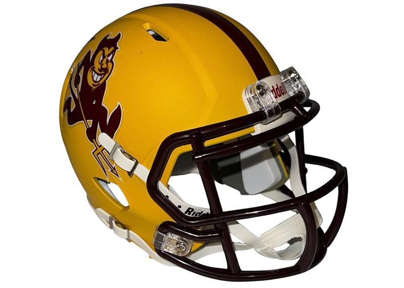 Cam Skattebo Signed Arizona State Sun Devils “Sparky” Speed Mini Helmet JSA