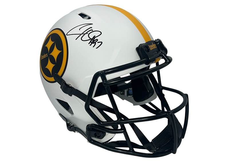 Cameron Heyward Signed Pittsburgh Steelers Lunar Full Size Helmet Beckett
