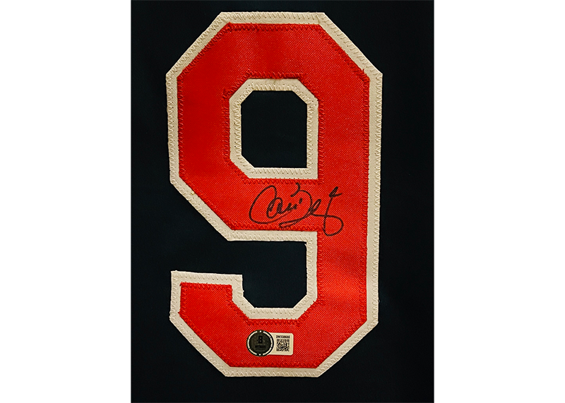 Carlos Baerga Signed Cleveland Blue Baseball Jersey Beckett