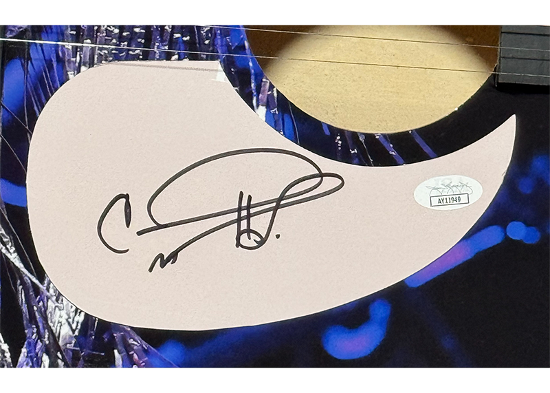 Carrie Underwood Signed Acoustic Guitar JSA