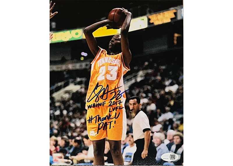 Chamique Holdsclaw Signed 8x10 Photo Tennessee Lady Vols Auto JSA WBHOF 2017