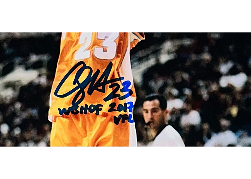 Chamique Holdsclaw Signed 8x10 Photo Tennessee Lady Vols Auto JSA WBHOF 2017