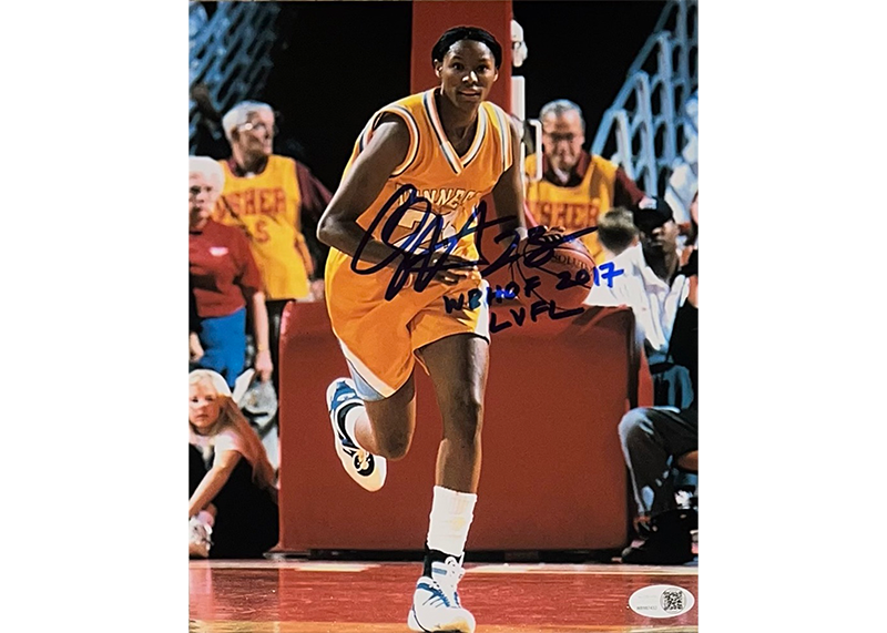 Chamique Holdsclaw Signed 8x10 Photo Tennessee Lady Vols JSA Inscription