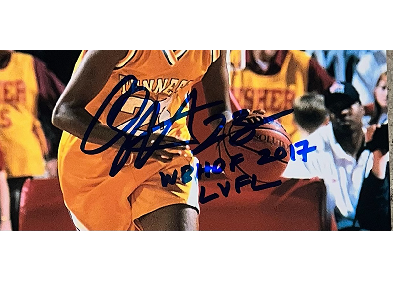 Chamique Holdsclaw Signed 8x10 Photo Tennessee Lady Vols JSA Inscription