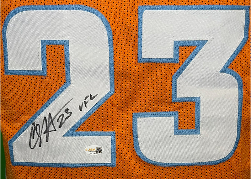 Chamique Holdsclaw Signed Tennessee Basketball Jersey JSA