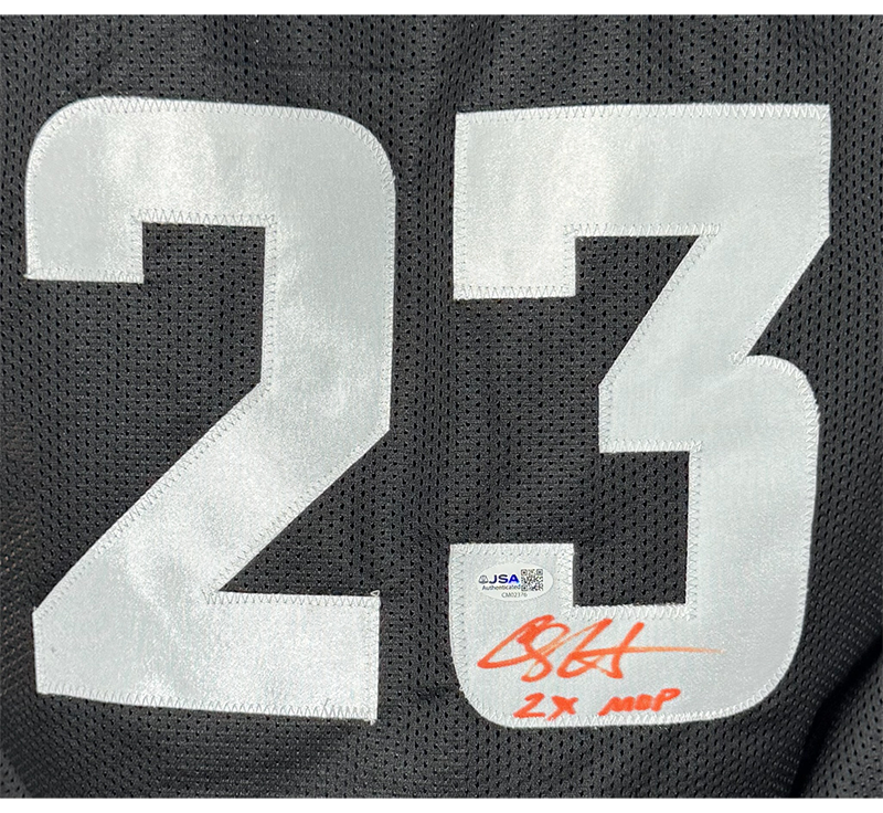 Chamique Holdsclaw Signed Tennessee Black College Basketball Jersey JSA