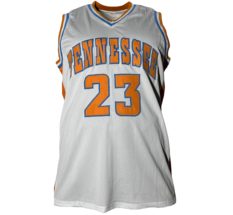 Chamique Holdsclaw Signed Tennessee White College Basketball Jersey JSA