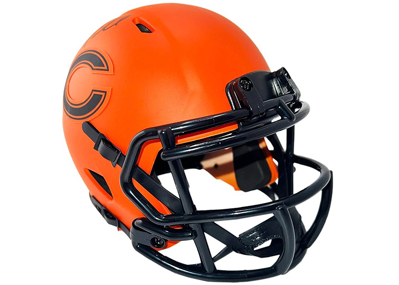 Charles Tillman Signed Chicago Bears Rave Mini Football Helmet Beckett