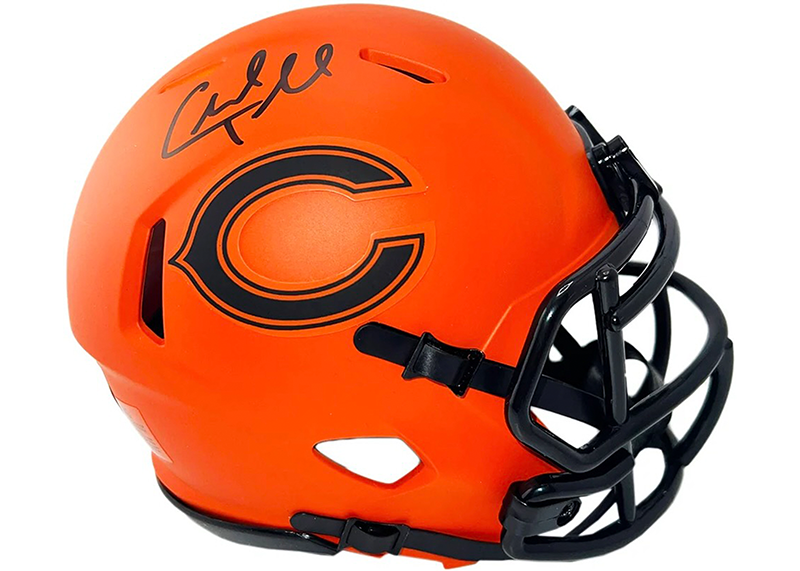 Charles Tillman Signed Chicago Bears Rave Mini Football Helmet Beckett