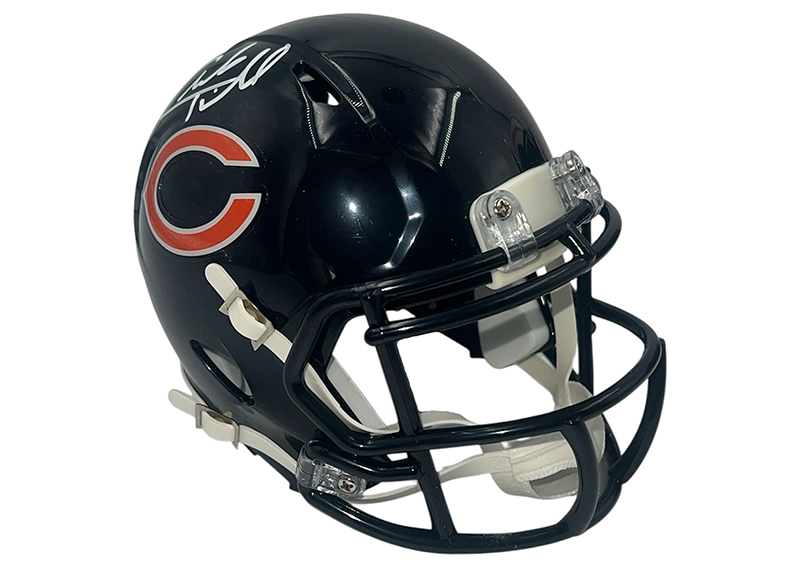 Charles Tillman Signed Chicago Bears Speed Mini Helmet Beckett