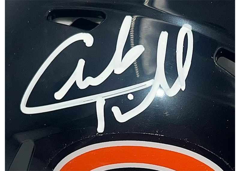 Charles Tillman Signed Chicago Bears Speed Mini Helmet Beckett