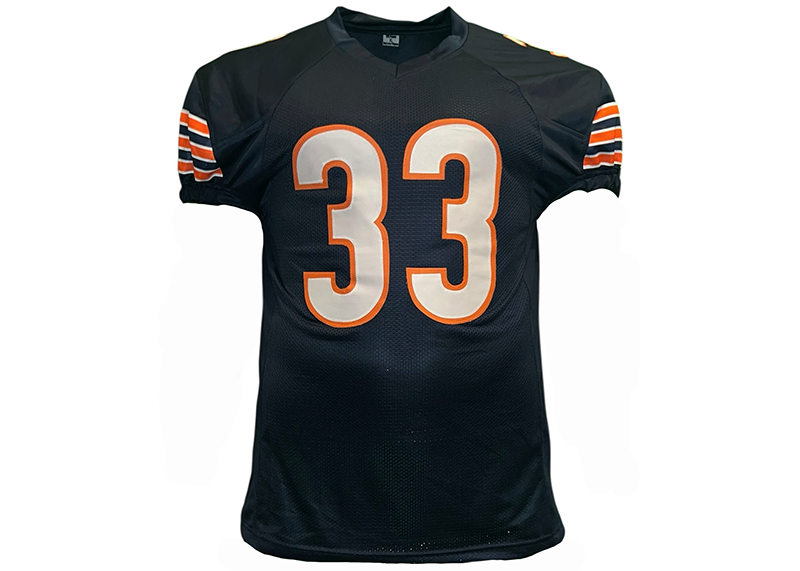 Charles Tillman Signed Chicago Blue Football Game Cut Jersey Beckett
