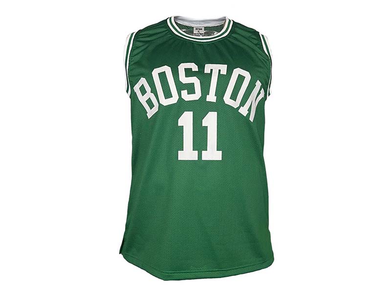 Charlie Scott Signed HOF 18 Inscription Boston Green Custom Basketball Jersey (Beckett)