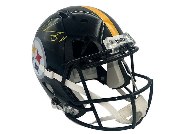 Chase Claypool Pittsburgh Steelers Signed Full-sized Speed Football Helmet Beckett