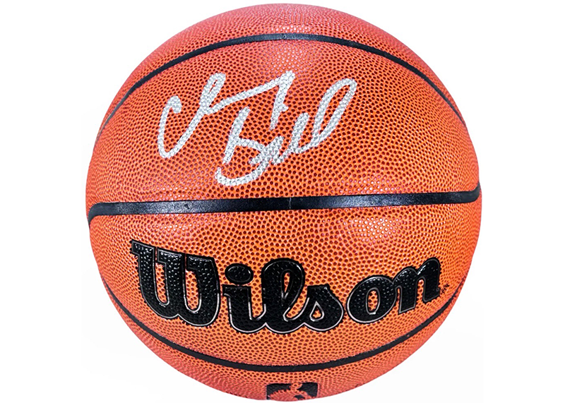 Chauncey Billups Signed NBA Wilson Authentic Series Basketball (Beckett)