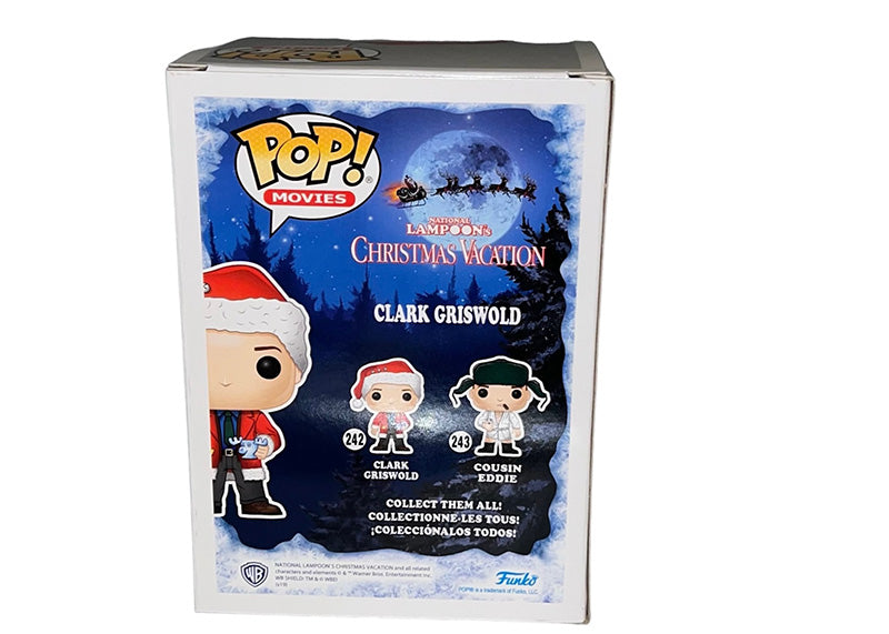 Chevy Chase Clark Griswold Christmas Vacation Signed Funko Pop Figure JSA