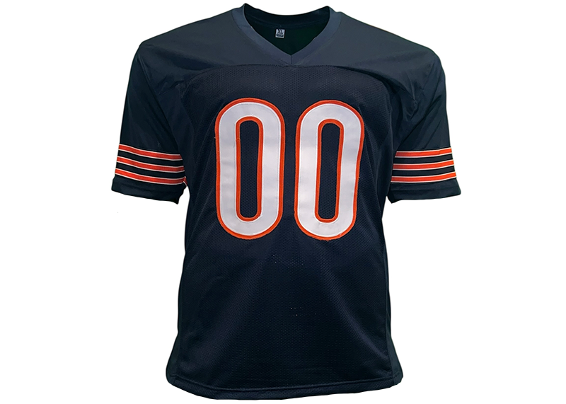 Chevy Chase Griswold Signed Chicago Blue Football Jersey Beckett