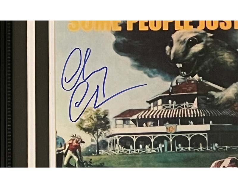 Chevy Chase Signed 16x20 Caddyshack Framed Photo Beckett