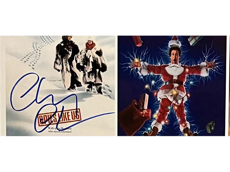 Chevy Chase Signed 16x20 Movie Poster Collection Photo Beckett