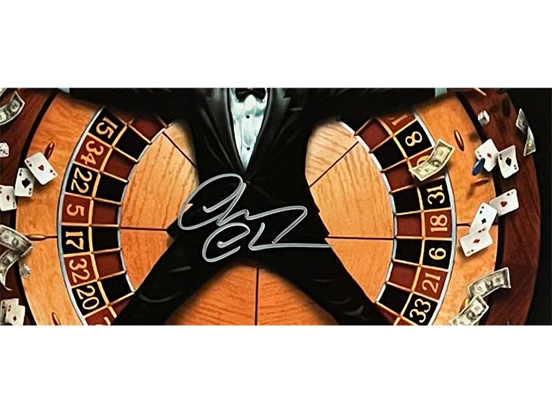 Chevy Chase Signed 16x20 Vegas Vacation Photo Beckett