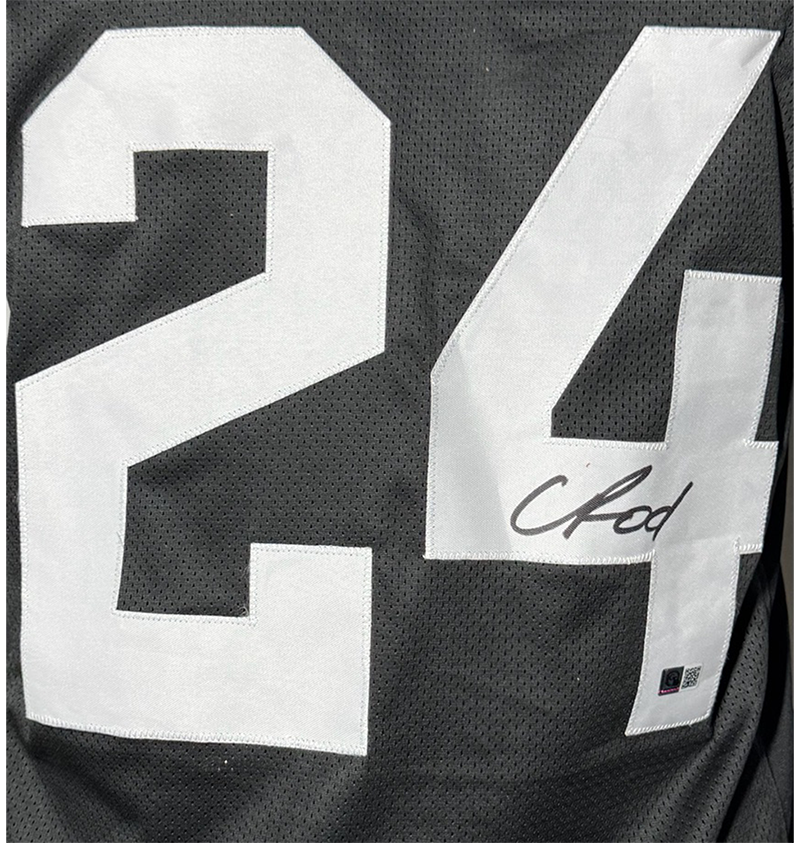 Chris Rodriguez Jr Signed Jacksonville Black Football Jersey GTSM