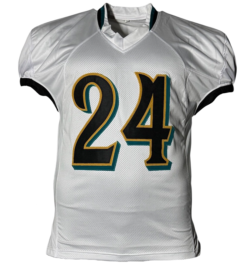 Chris Rodriguez Jr Signed Jacksonville White Football Jersey GTSM