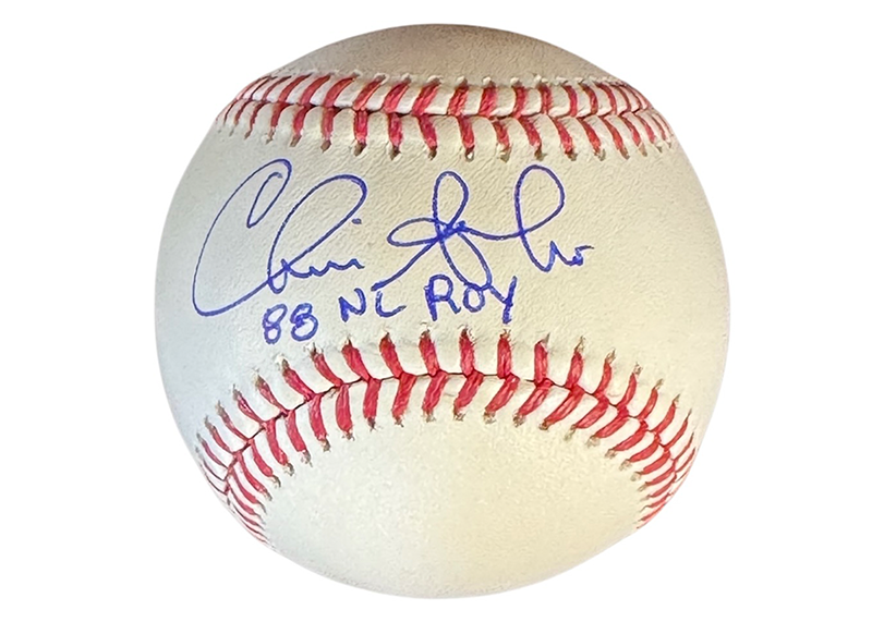 Chris Sabo Signed Official MLB Baseball with "88 NL ROY" Inscription JSA
